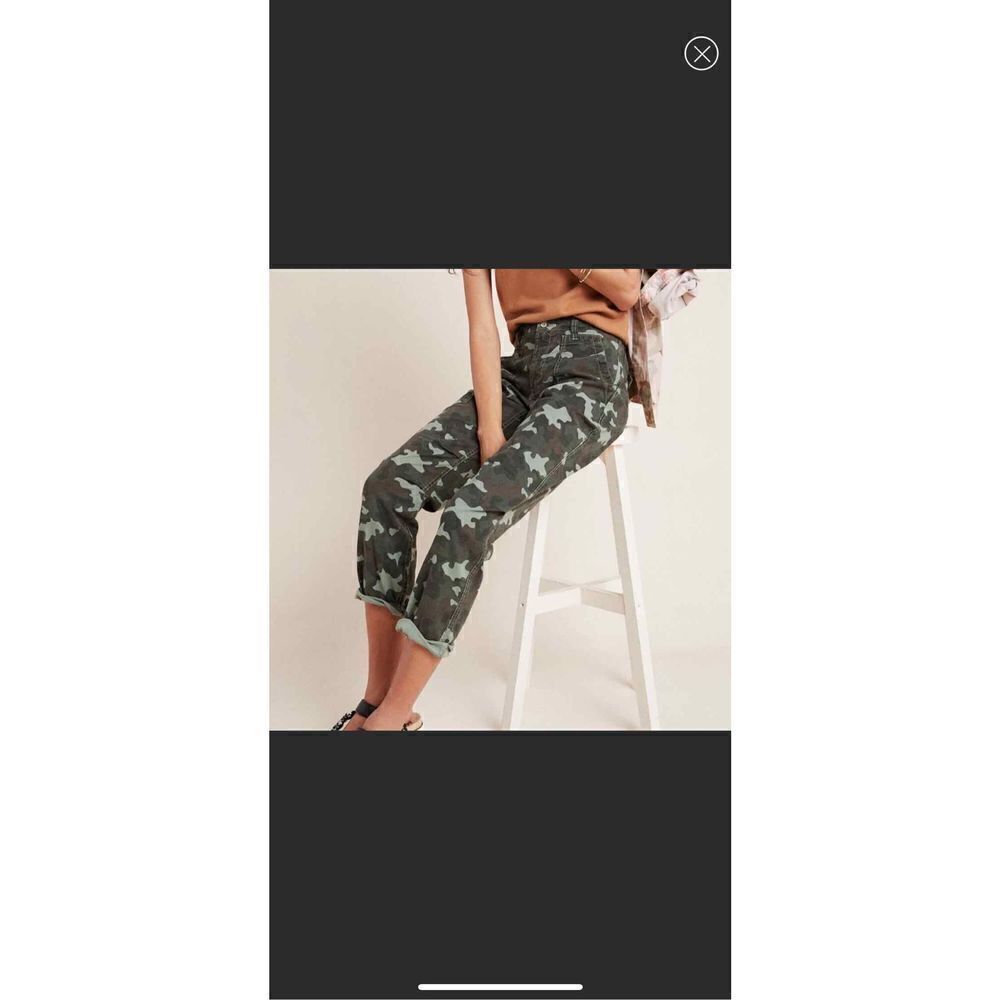 Anthropologie The Wanderer Camouflage Pants Sz 29